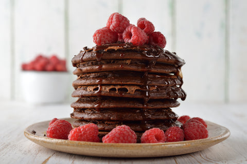 Double Chocolate Pancakes