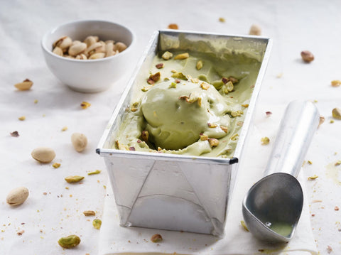 No-Churn Pistachio Ice Cream