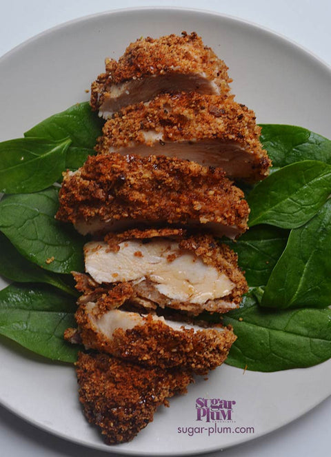 Sriracha Peanut Crusted Chicken