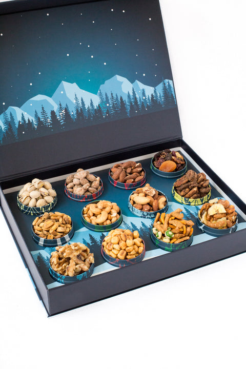 Sugar Plum Chocolates Gourmet Nut Winter Advent Calendar