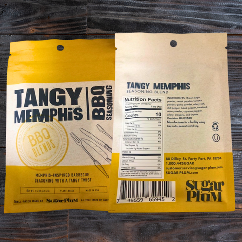 Tangy Memphis BBQ Seasoning Packet