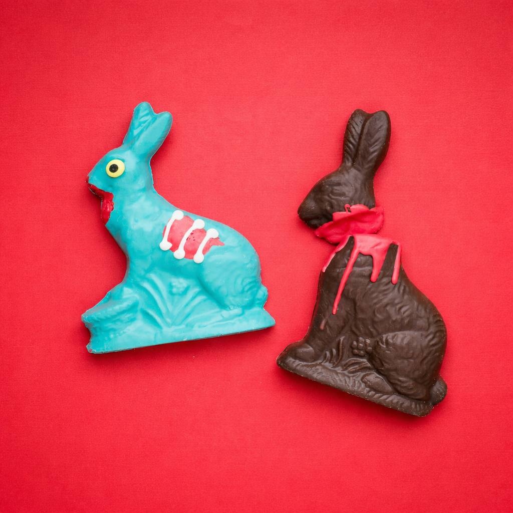 Zombie Victim Easter Bunny Set