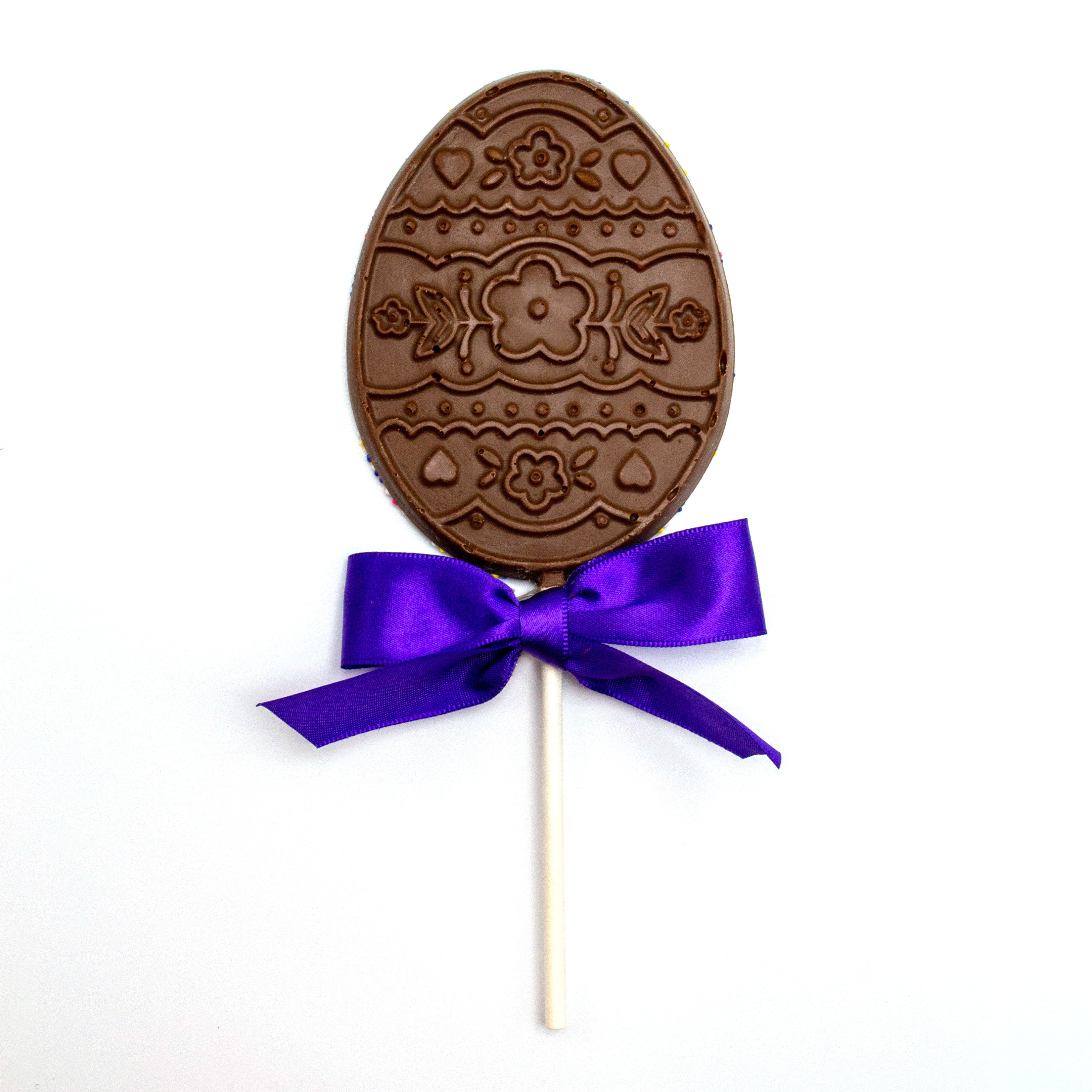 Easter Egg Chocolate Lollipop