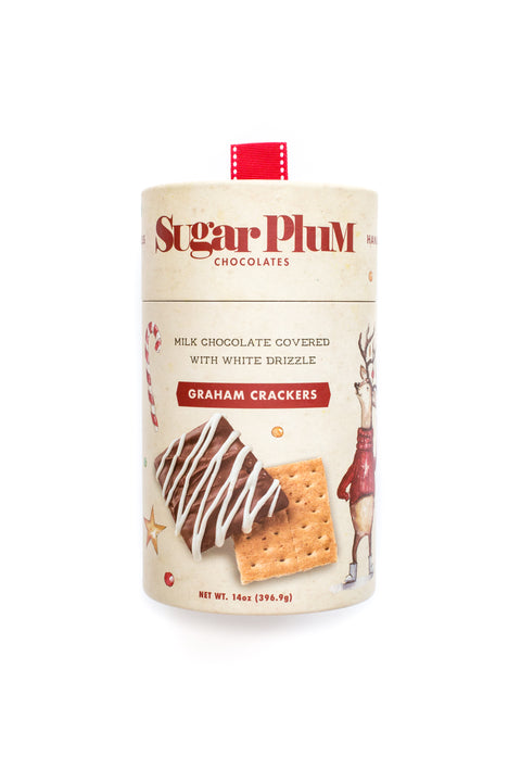 Holiday Cheer Chocolate-Covered Graham Crackers