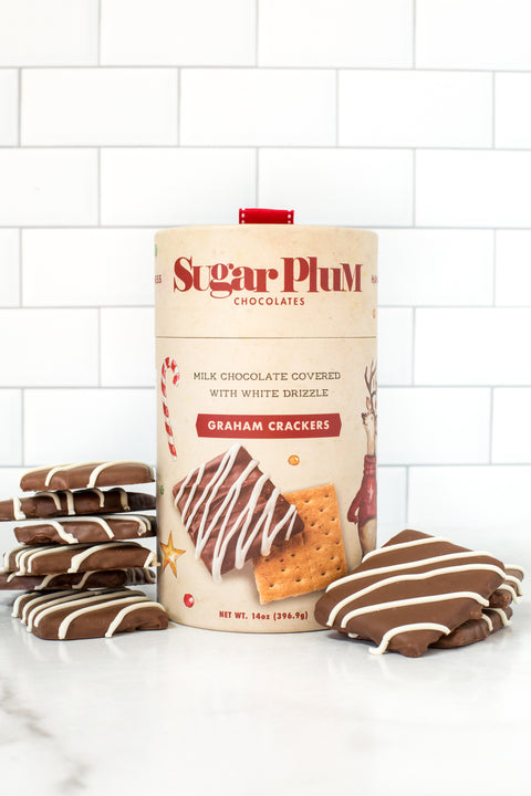 Holiday Cheer Chocolate-Covered Graham Crackers