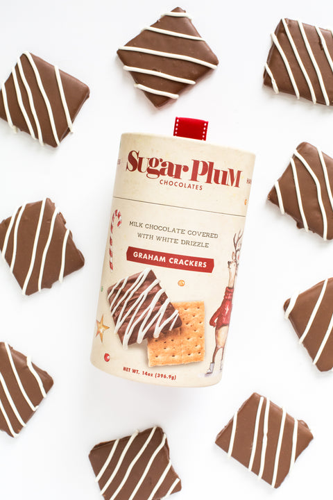 Holiday Cheer Chocolate-Covered Graham Crackers