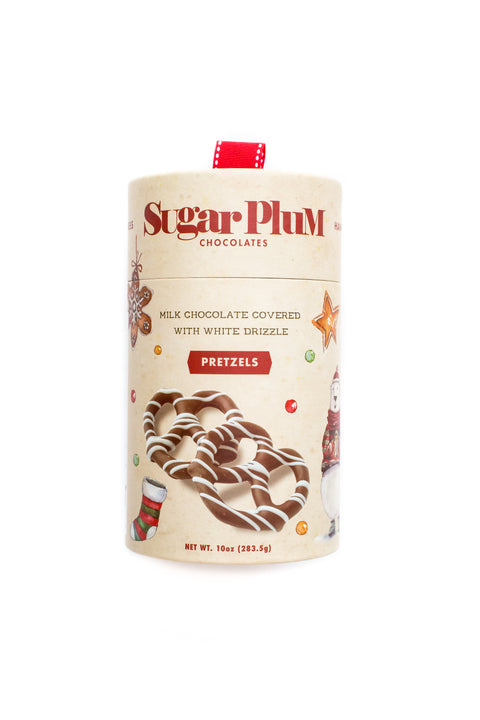 Holiday Cheer Chocolate-Covered Pretzels