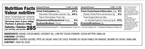 Happy Passover Gift Box Nutrition Facts