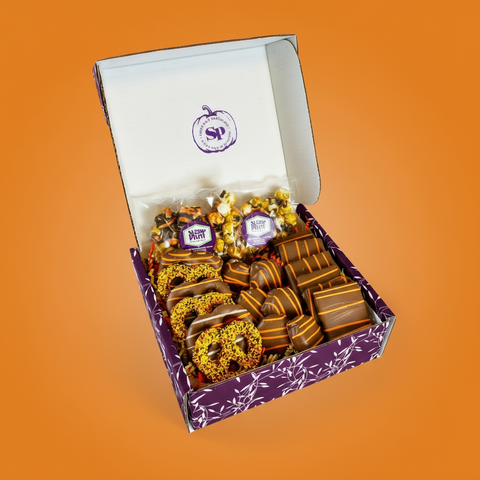 Thanksgiving Treat Box - Chocolate Favors for Guests - LIMITED EDITION