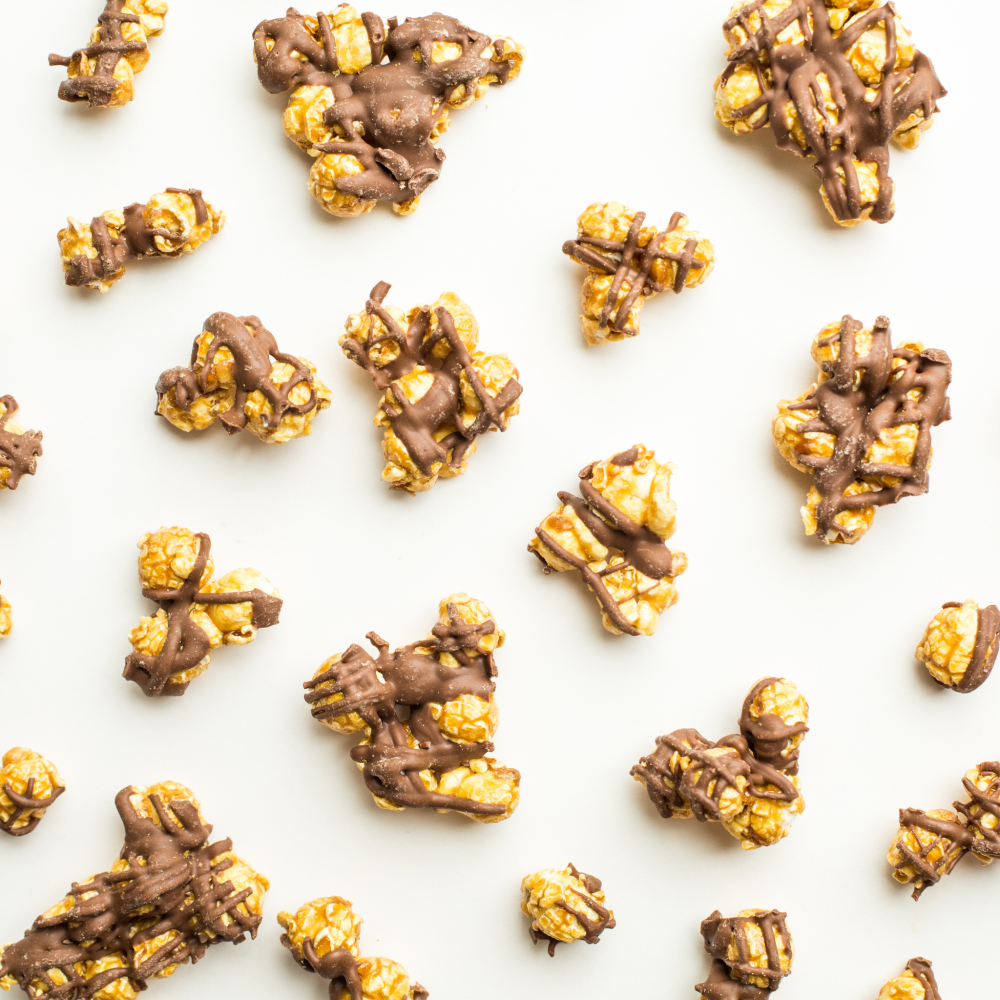 Chocolate Covered Popcorn Checker Cab Caramel Corn