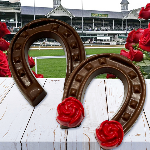 Chocolate Horseshoes Kentucky Derby Box