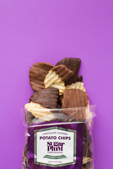 Sugar Plum Milk and Dark Chocolate-Covered Chips photo 