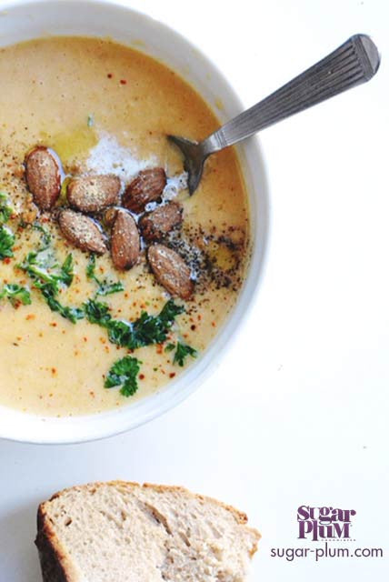 Butternut Almond Soup