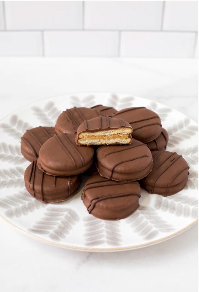 Sugar Plum Chocolate Covered Cookies