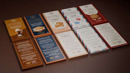 PRE-ORDER: Founding Flavors Chocolate Bars Set | Americana 250 Collection | LIMITED EDITION