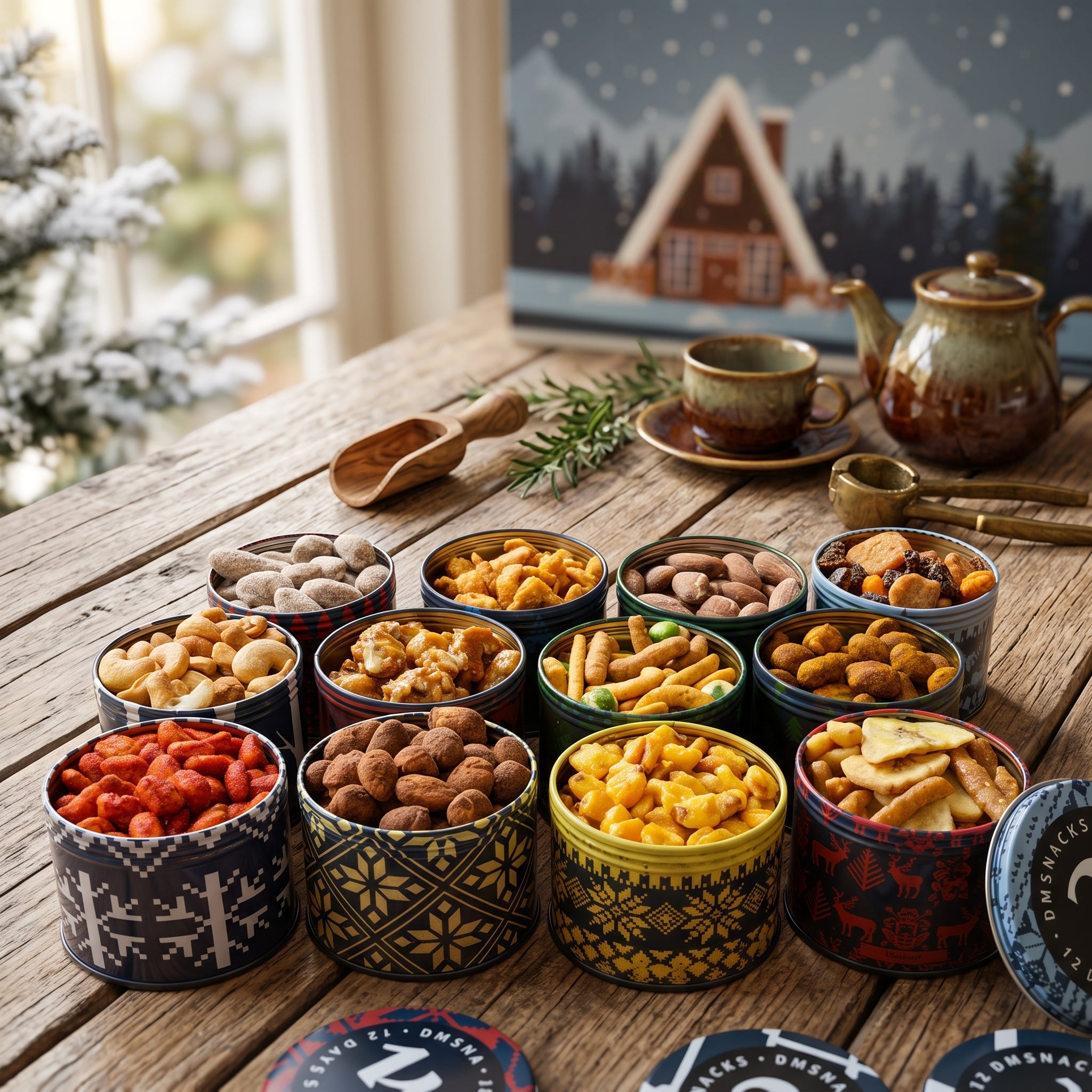 12 Days of Gourmet Nuts Winter Wonderland Selection Advent Calendar