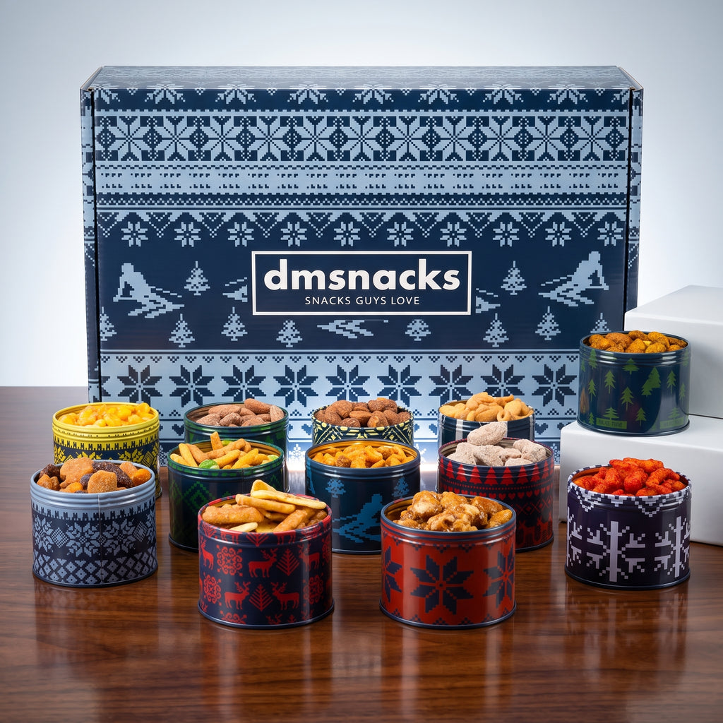 dmsnacks 12 Days of Nuts Advent Calendar Mailer Box 2026 Christmas