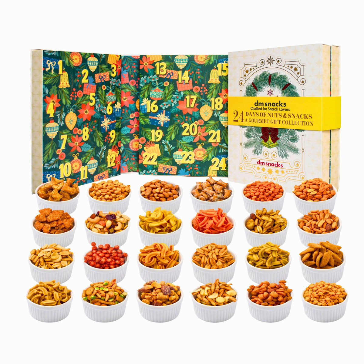 24 Days of Nuts and Snacks Advent Calendar 