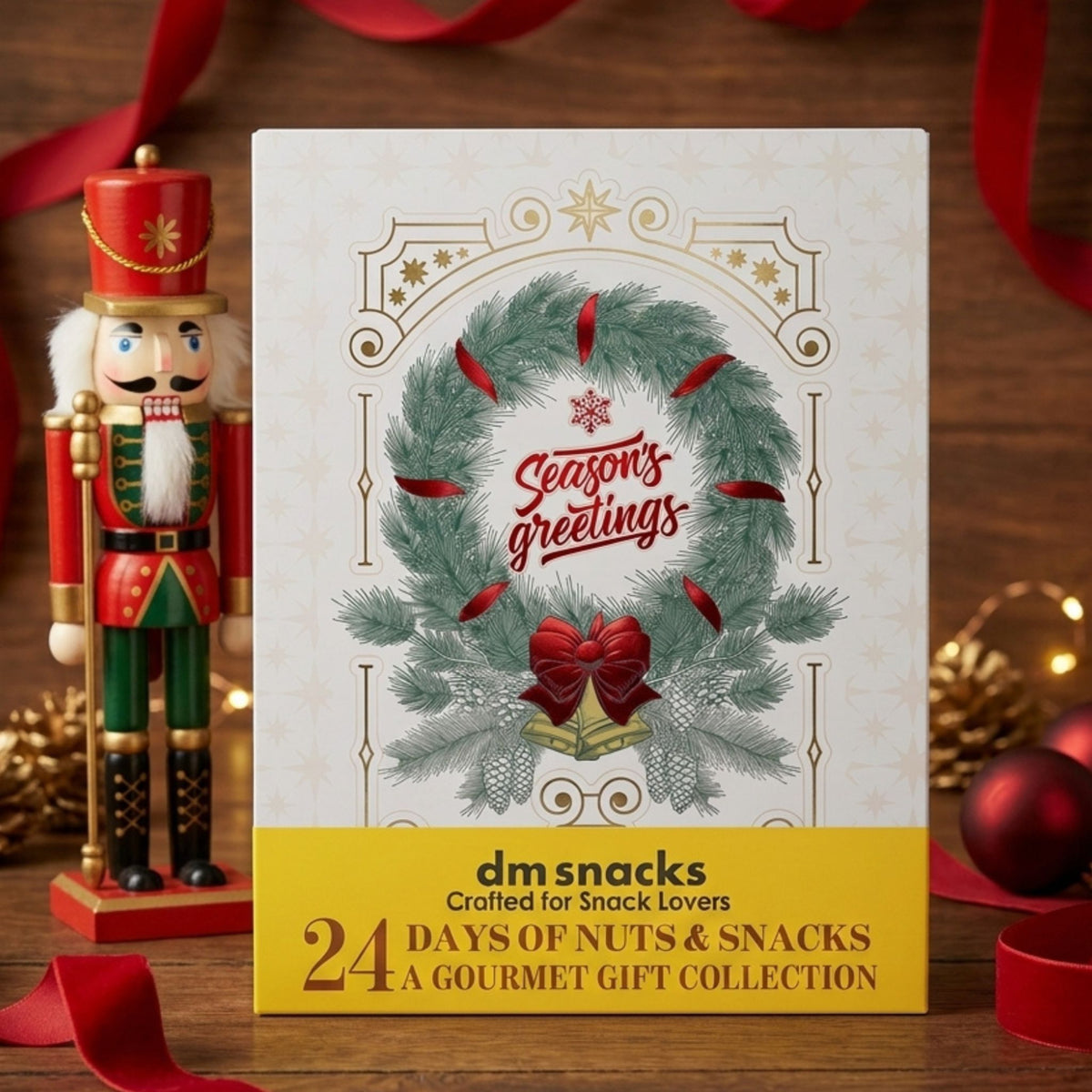 2026 Christmas Advent Calendar Gourmet Gift Collection Nutcracker