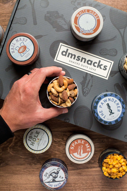 Bar Cart Snacks – Gourmet Snack Collection for Entertaining | 12 Vintage-Inspired Nut Blends