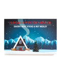 12 Days of Winter Wonder Gourmet Advent Calendar with Savory Meat Sticks & Nut Medley Gift Box, Holiday Edition Packaging.