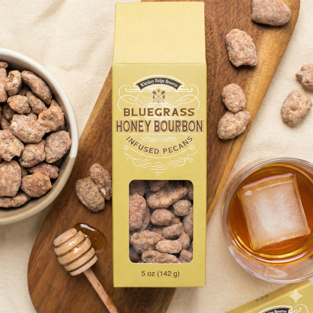 Whiskey Nuts Bluegrass Honey Bourbons