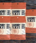 Savory Texas BBQ Seasoning 5-pack - bold spice blend for grilling and smoking beef, pork, chicken from Sugar Plum.