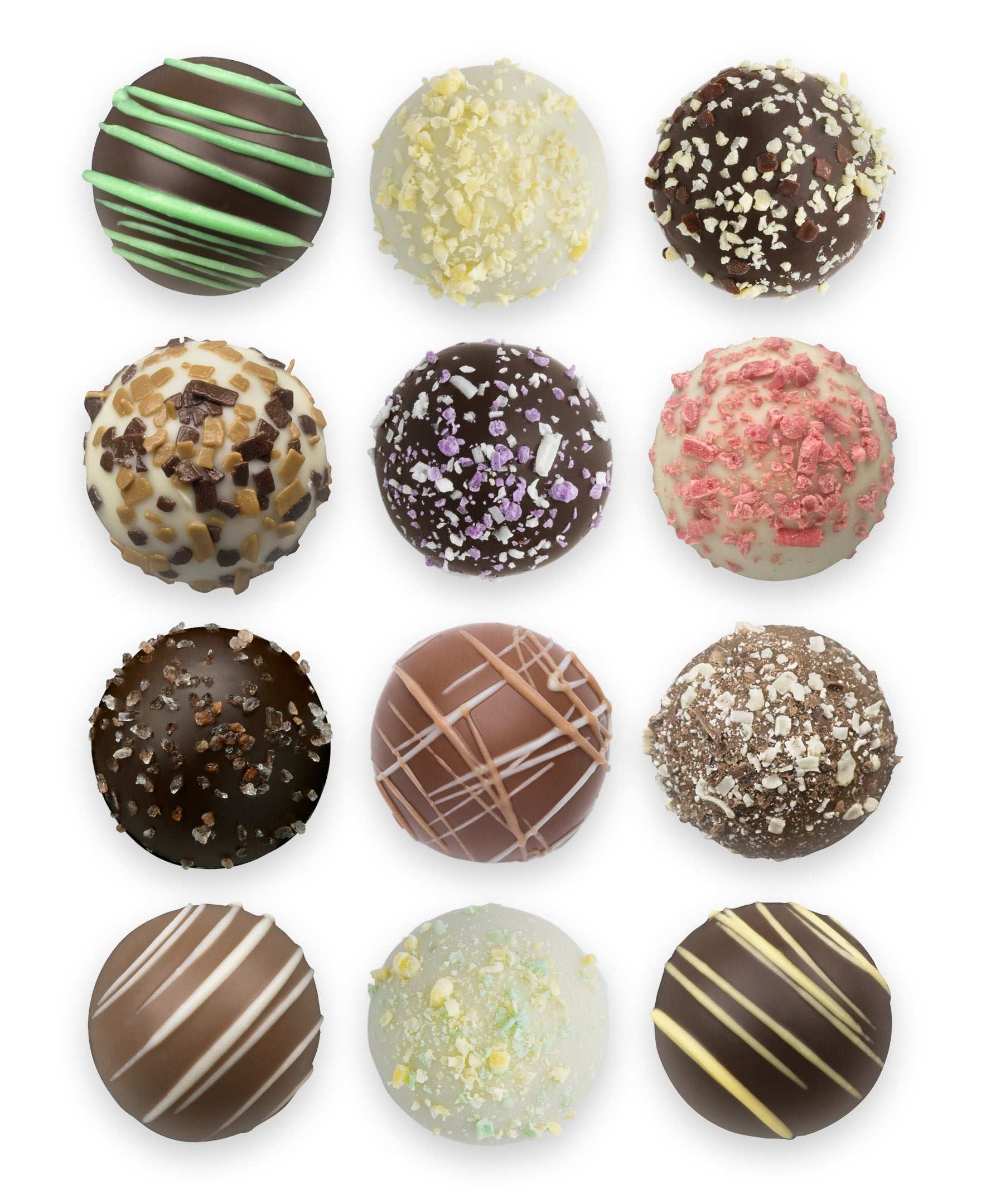 Easter Egg with 12 Gourmet Truffles