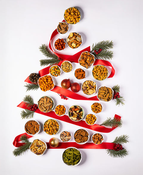 2025 Limited Edition Gourmet Nuts & Snacks Collection – 24 Days of Premium Holiday Countdown Snacks, Featuring Flavored Nuts, Delicious Snacks & More