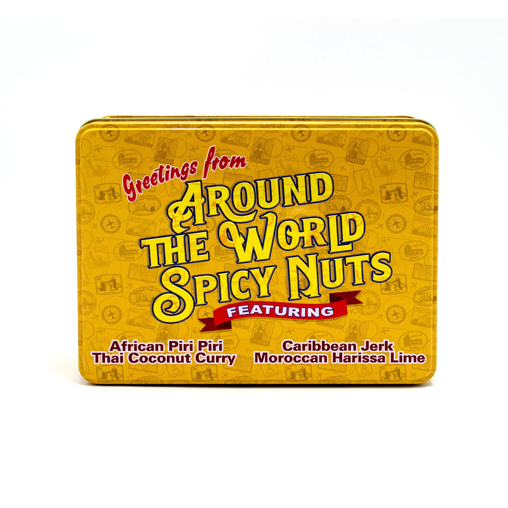 Around The World Spicy Peanuts Gift Tin