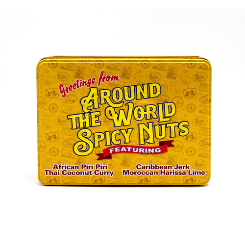Around The World Spicy Peanuts Gift Tin