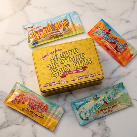 Around The World Spicy Nut Sampler 