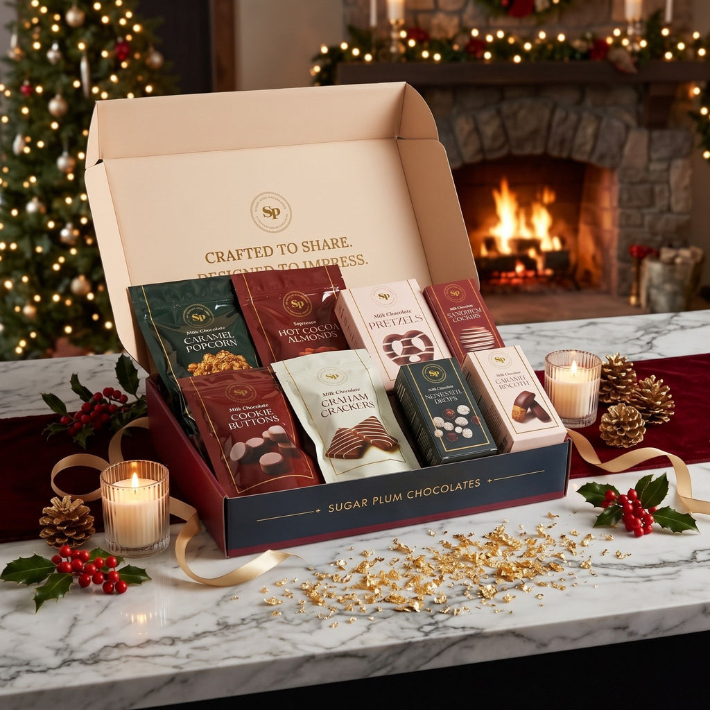 Artisan Eight Holiday Confections Chocolate Gift Box