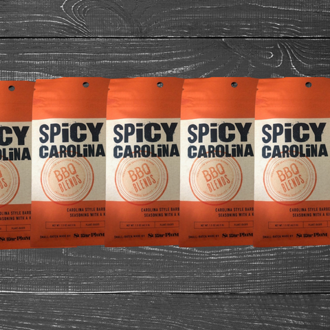 Sugar Plum BBQ Blends Spicy Carolina 5 Packs