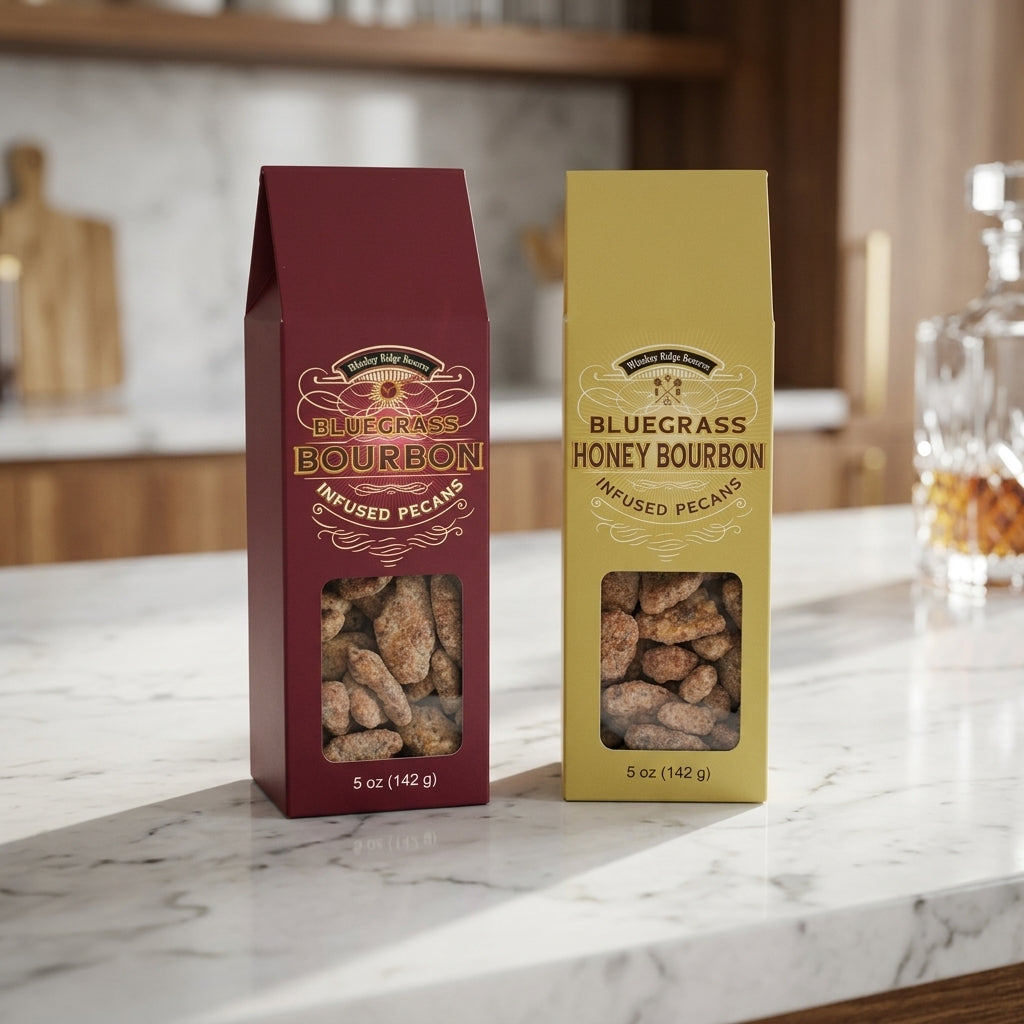 Honey and Classic Bourbon Pecans Whiskey Nuts