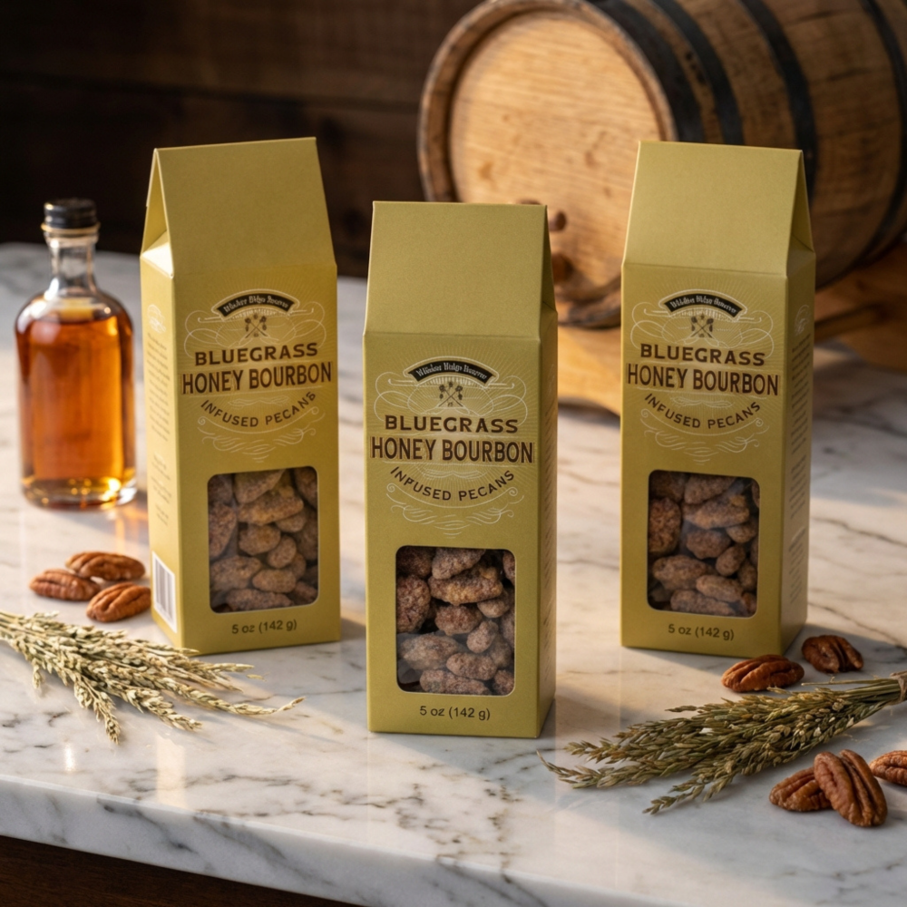 Bluegrass Honey Bourbon Pecans 3 Pack