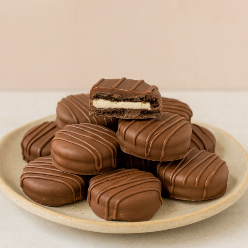 Sugar Plum Milk Chocolate Covered Oreos
