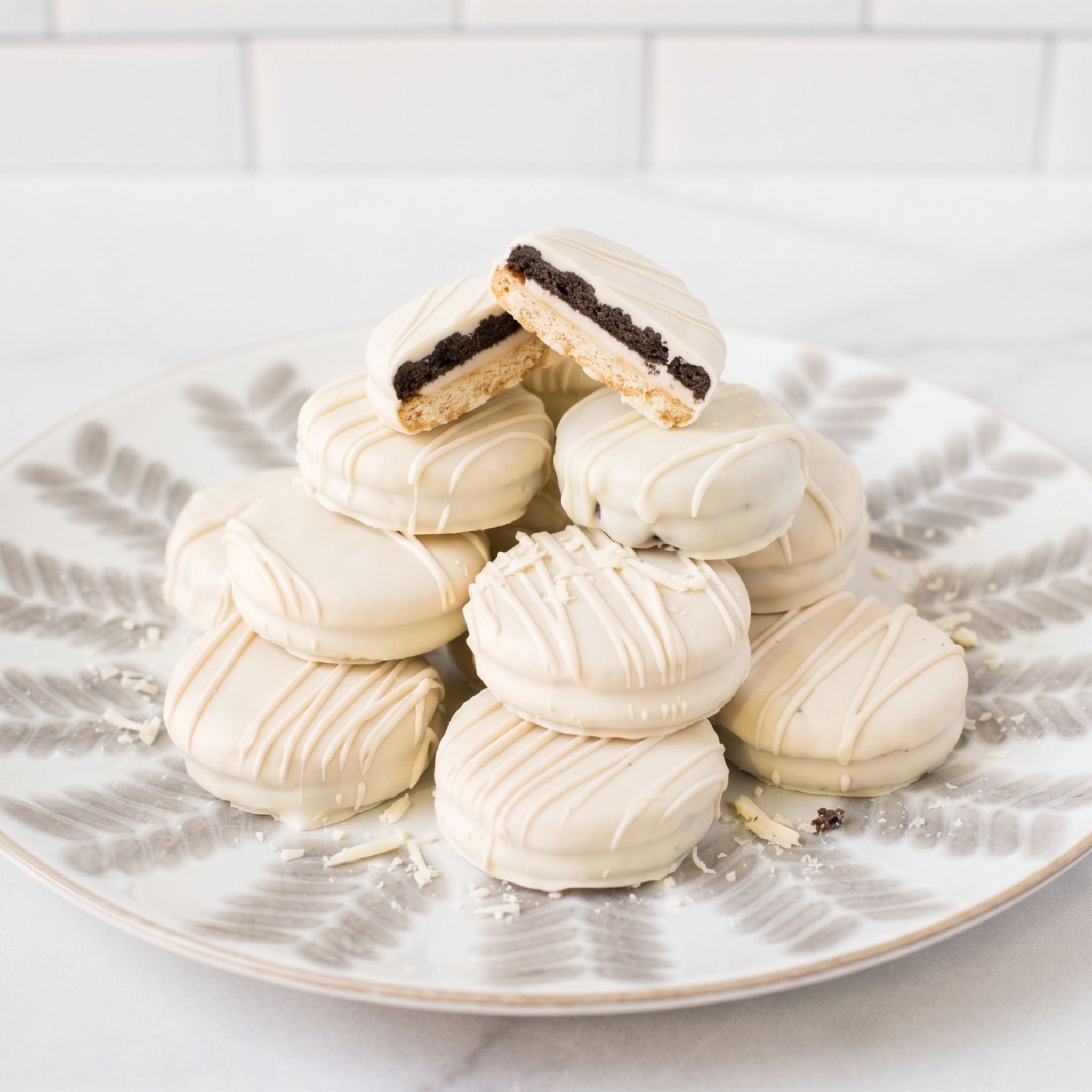 Sugar Plum White Chocolate Cookies