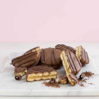 Milk Chocolate Covered Peanut Butter Cookies