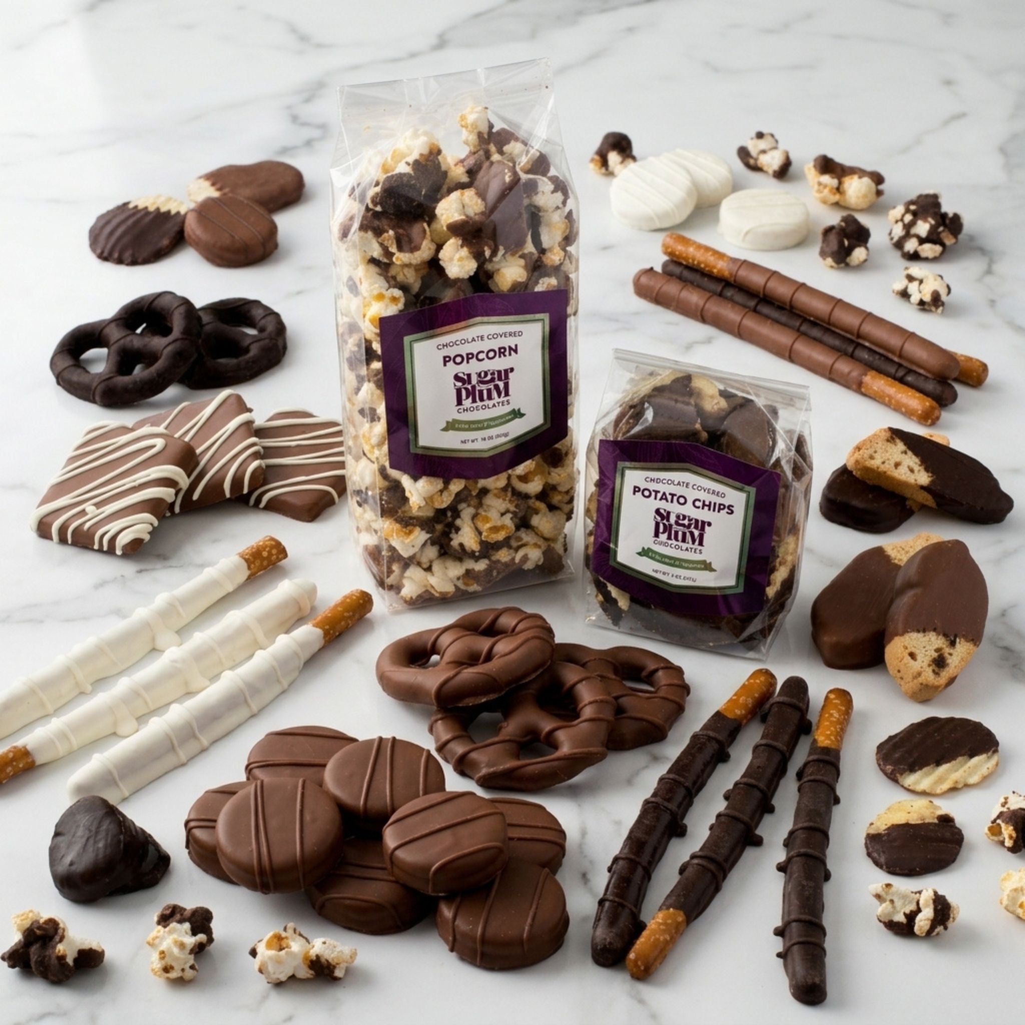 Sugar Plum Decadent Box of Chocolates