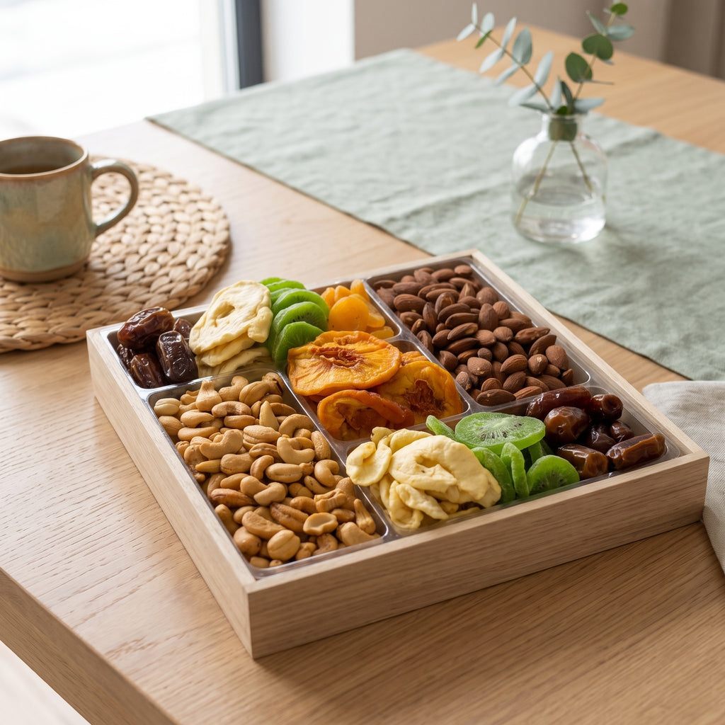 Sugar Plum Chocolates Dried Fruit Nut Tray