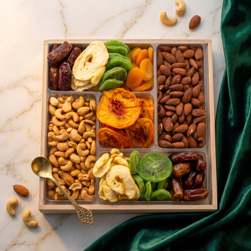 Sugar Plum Chocolates Dried Fruit and Nut Tray Kosher Snacks