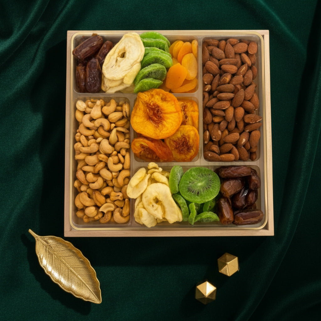 Sugar Plum Chocolates Dried Fruit and Nut Tray Vegan Snack Gift