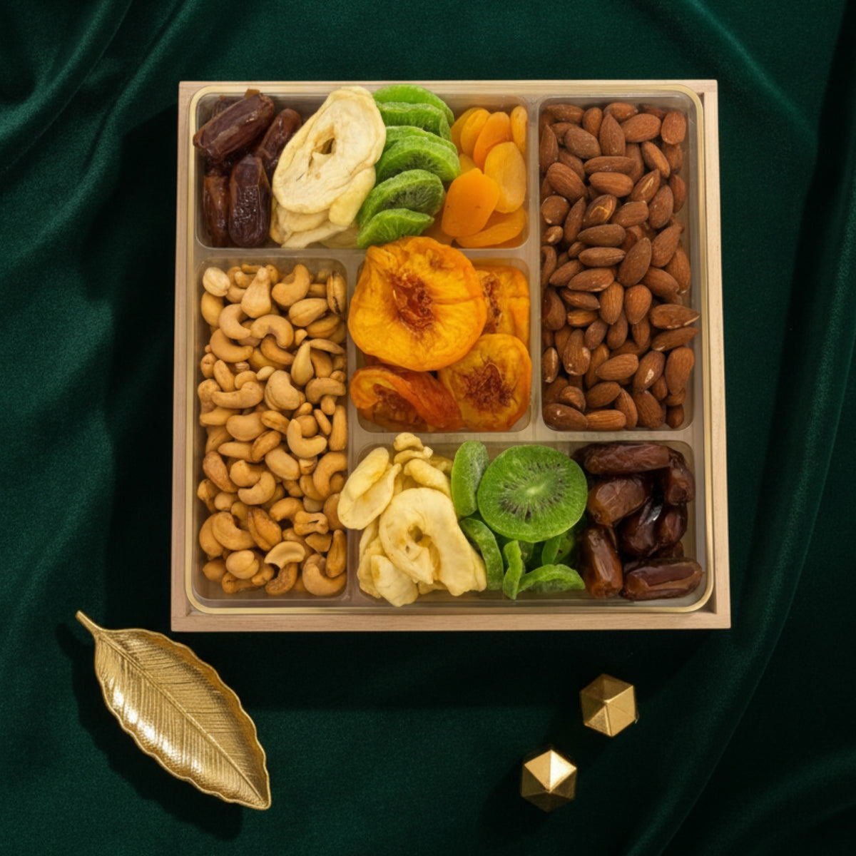 Sugar Plum Chocolates Dried Fruit and Nut Tray Vegan Snack Gift