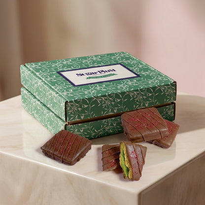 6 Dubai Chocolate Pistachio Squares