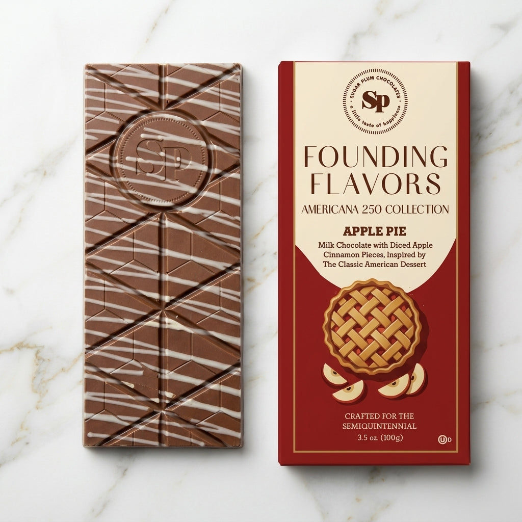 PRE-ORDER: Founding Flavors Chocolate Bars Set | Americana 250 Collection | LIMITED EDITION