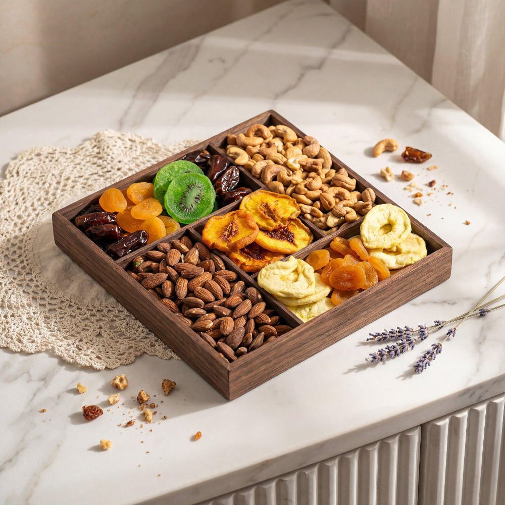 Sugar Plum Chocolates Fruit Nut Rosh Hashanah Gift Tray