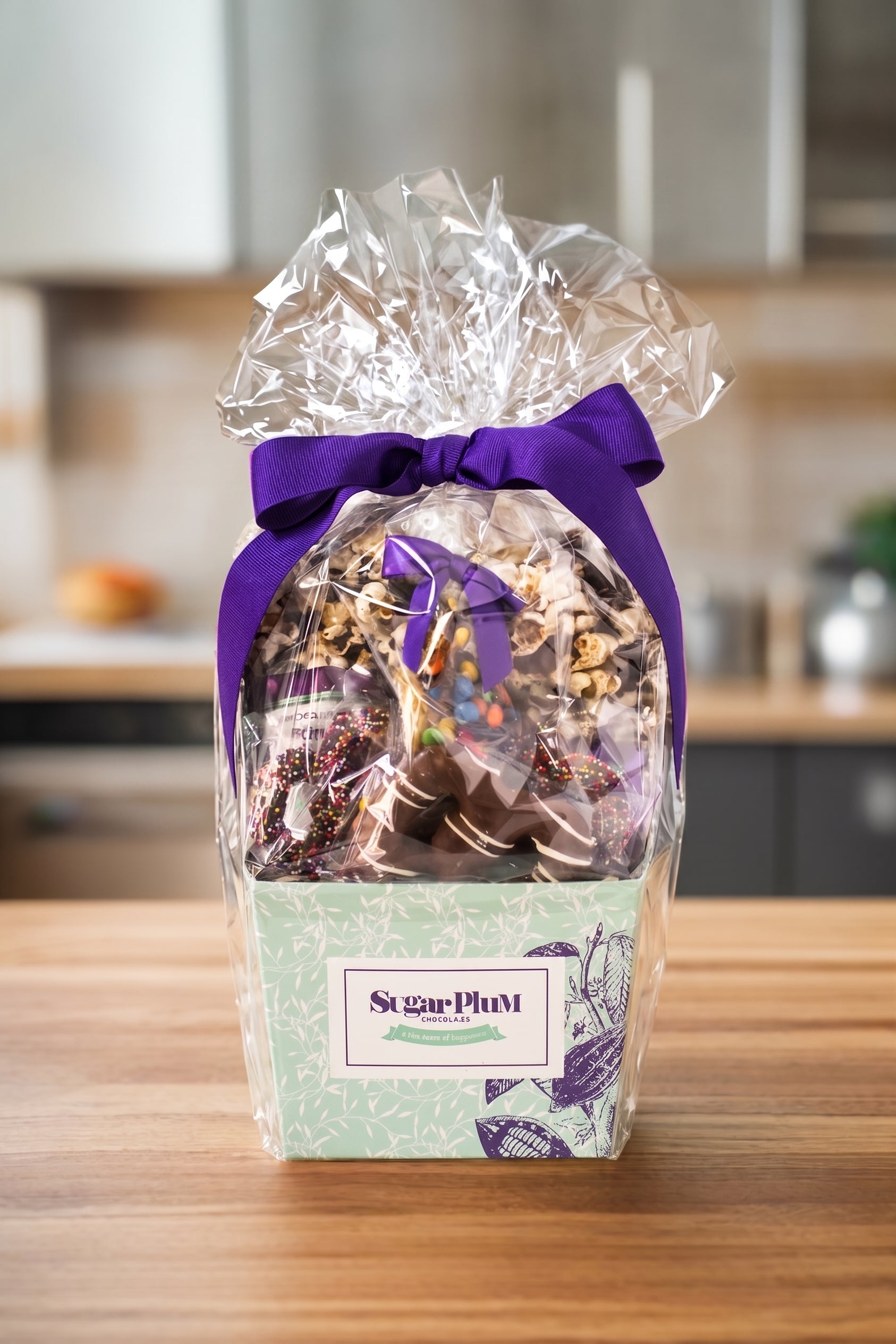 Gourmet Chocolate Snack Gift Basket – 6 Handcrafted Chocolate Treats