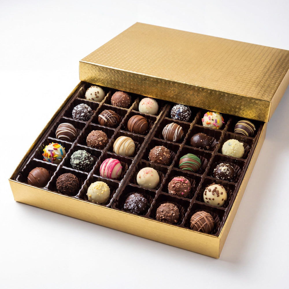 Assorted Truffles 1/2 lb Box of Chocolates