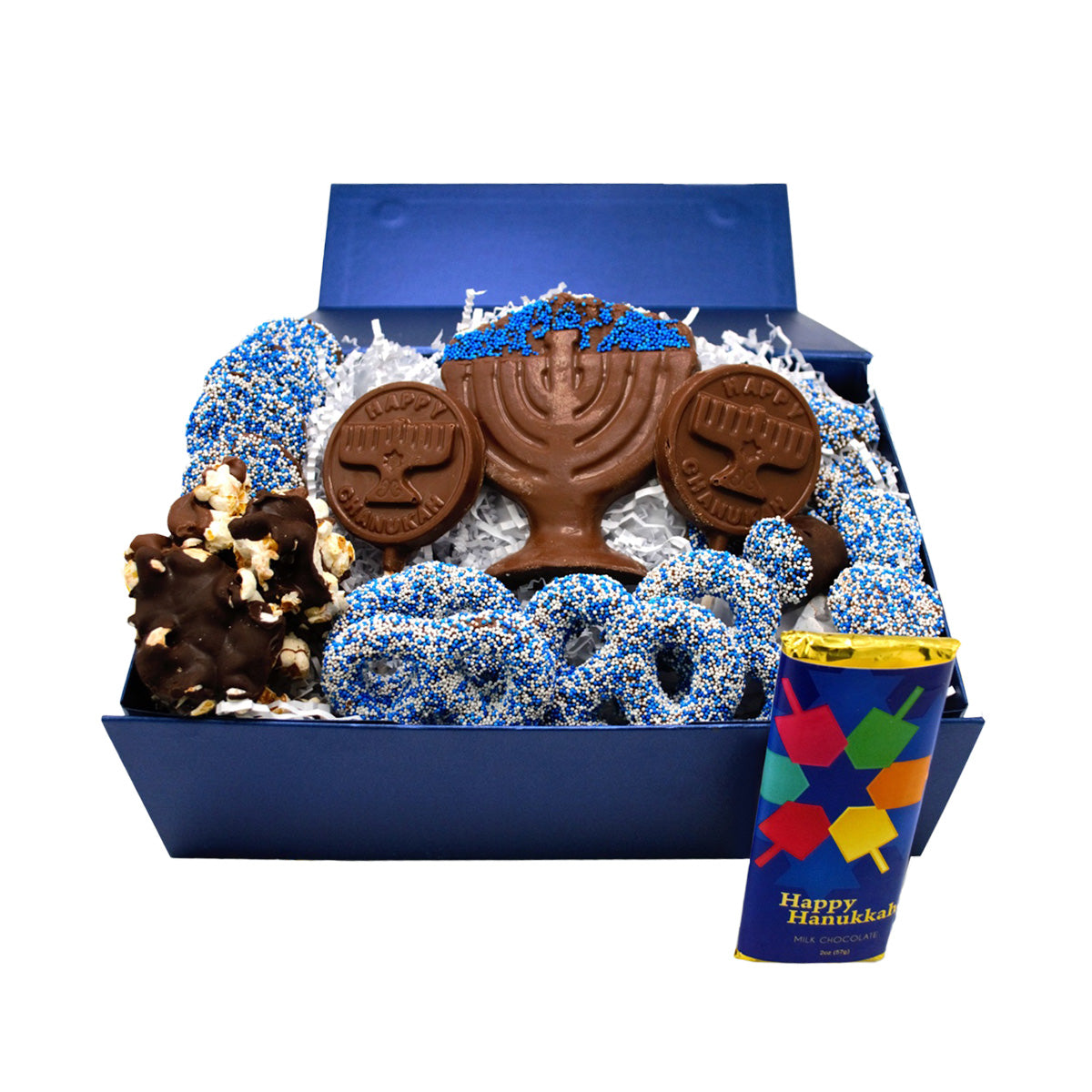 Hanukkah Chocolate Gift Set - Festive & Kosher Treats – Sugar Plum